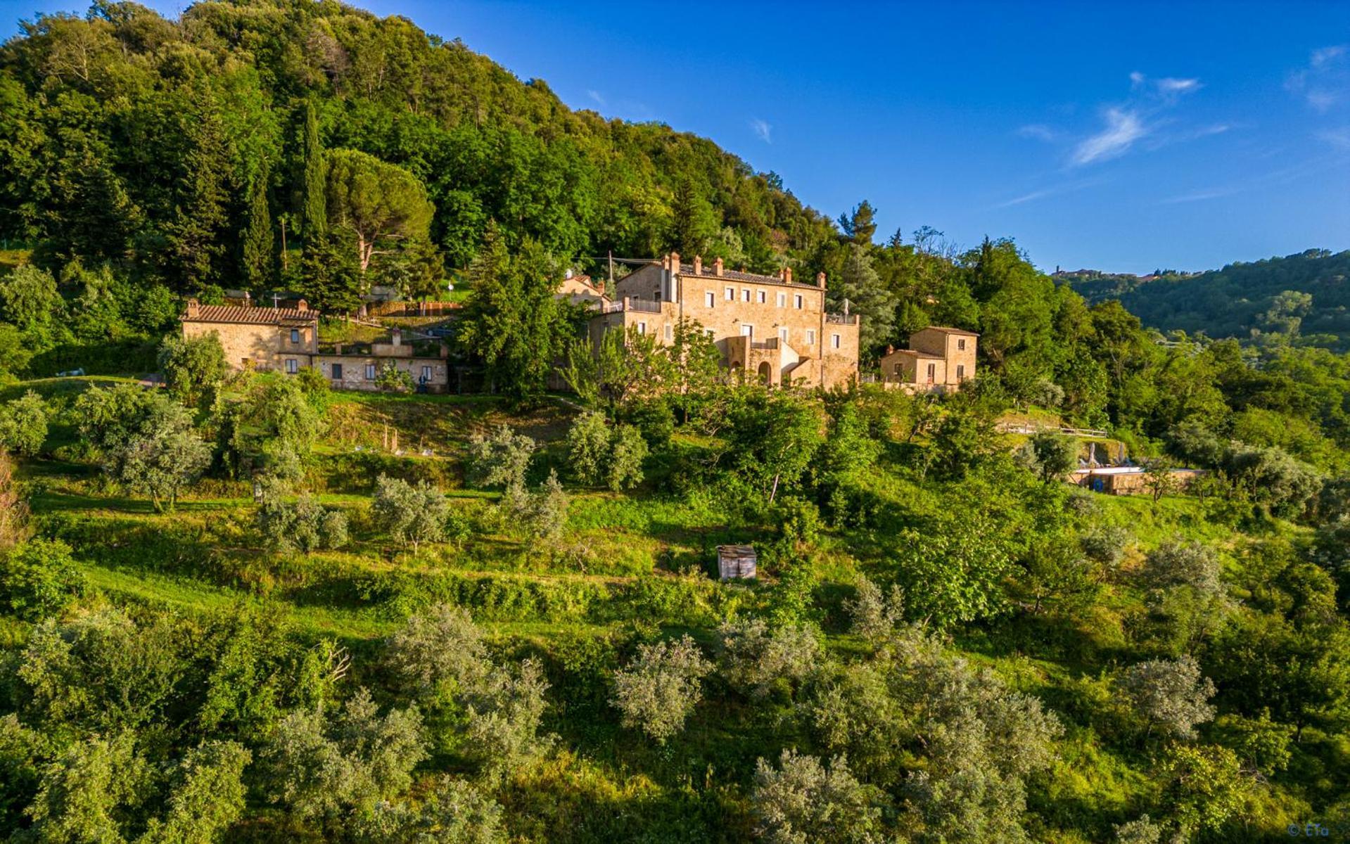 Borgo Gatteraia Aparthotel Volterra Bagian luar foto